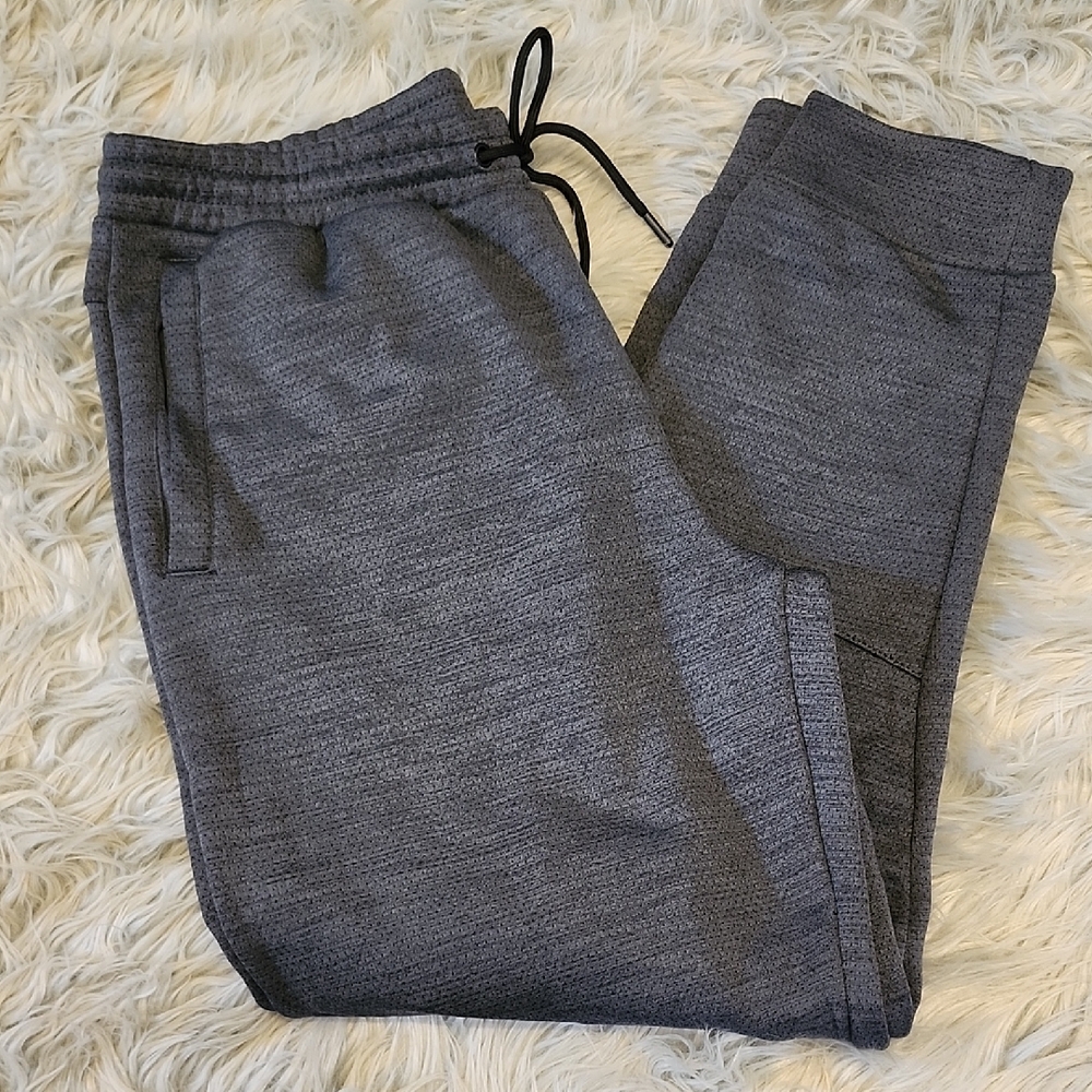 SPYDER Men's Active Gray Bonded Fleece Jogger Pants